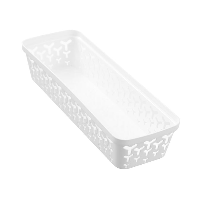Boxsweden Boxsweden Star Organiser Tray 33X11X6.5Cm White
