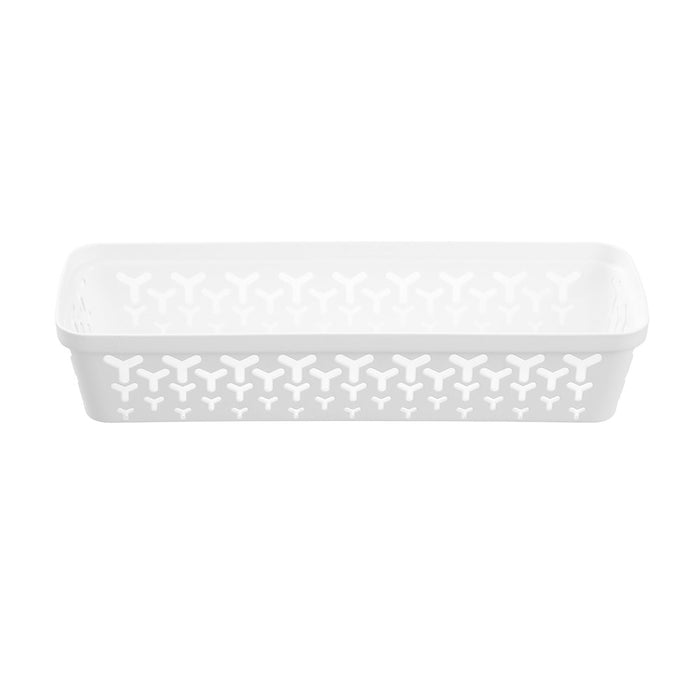 Boxsweden Boxsweden Star Organiser Tray 33X11X6.5Cm White