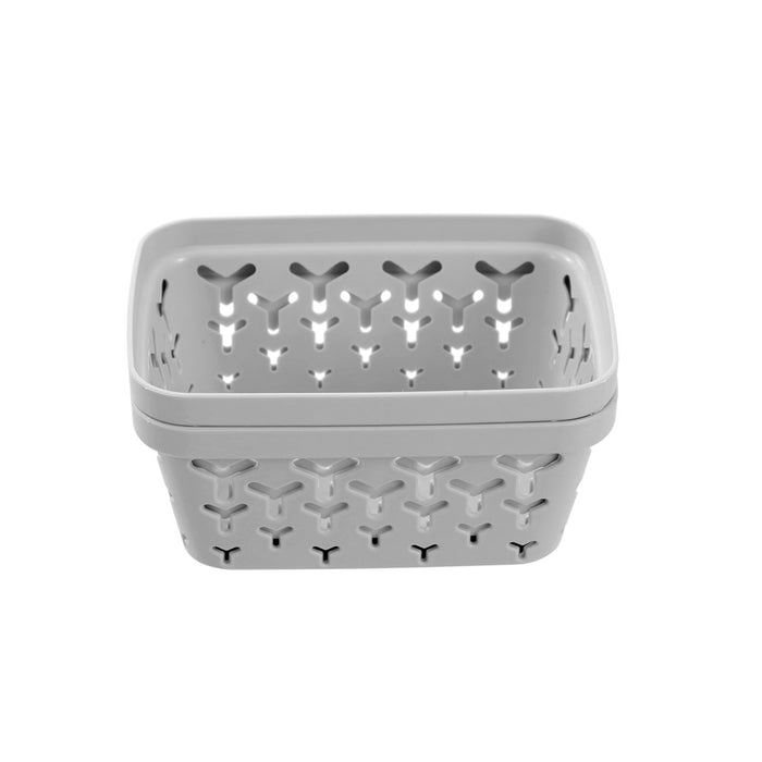 Boxsweden Boxsweden Star Organiser Tray 15.5X11.5X6.5Cm 2Pk Grey