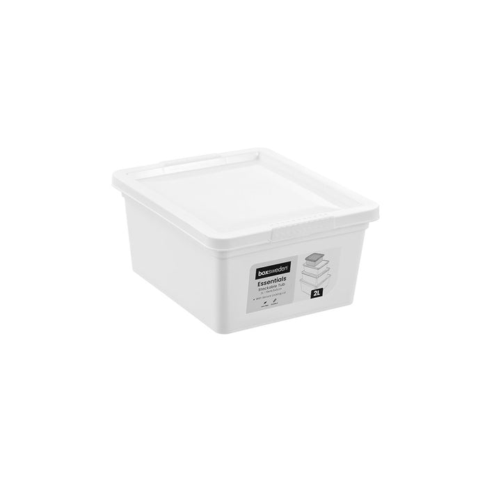 Boxsweden Essentials Stackable Tub 2L 19X16X9Cm