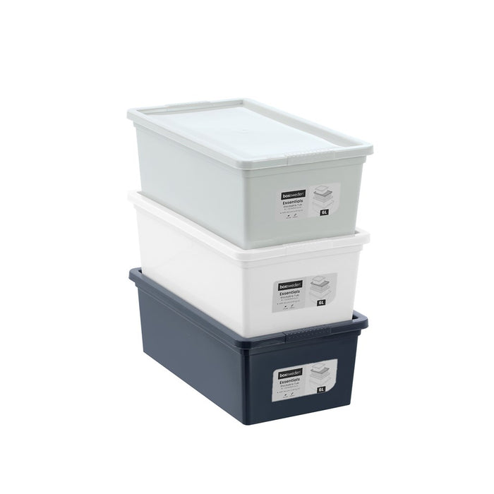 Boxsweden Essentials Stackable Tub 6L 33.5X19X11.5Cm