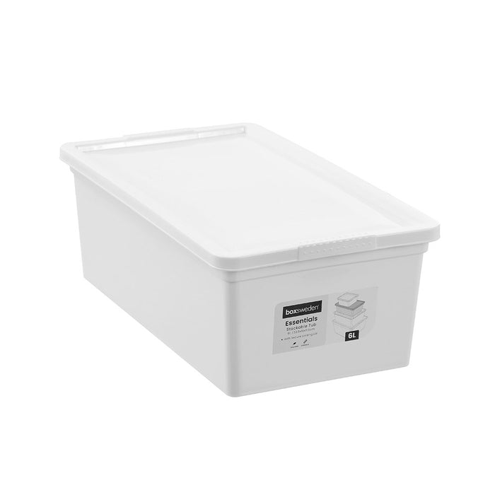 Boxsweden Essentials Stackable Tub 6L 33.5X19X11.5Cm