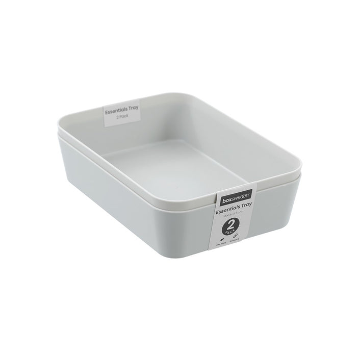 Boxsweden Essentials Sort Tray 2Pk 18X13X4.5Cm