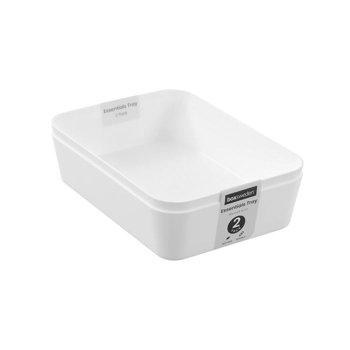Boxsweden Essentials Sort Tray 2Pk 18X13X4.5Cm