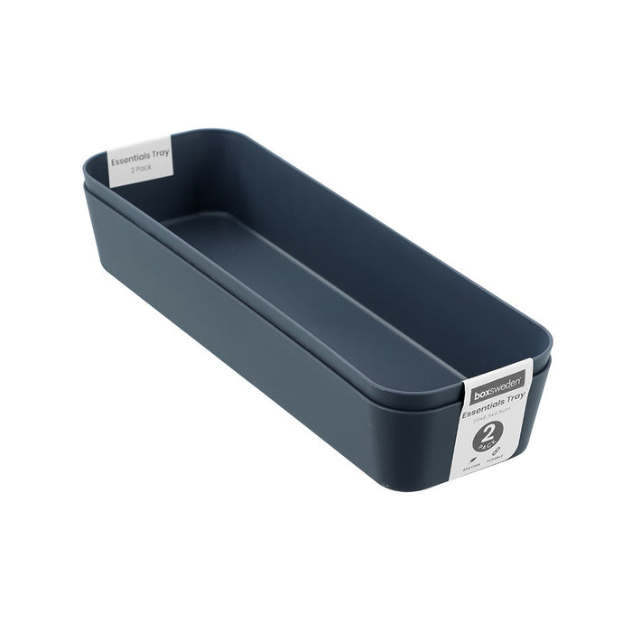 Boxsweden Essentials Sort Tray 2Pk 26X8.5X4.5Cm