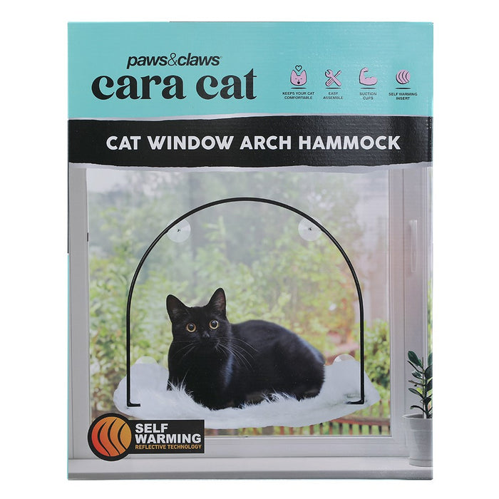 Paws & Claws CAT WINDOW ARCH HAMMOCK 50X40X30CM