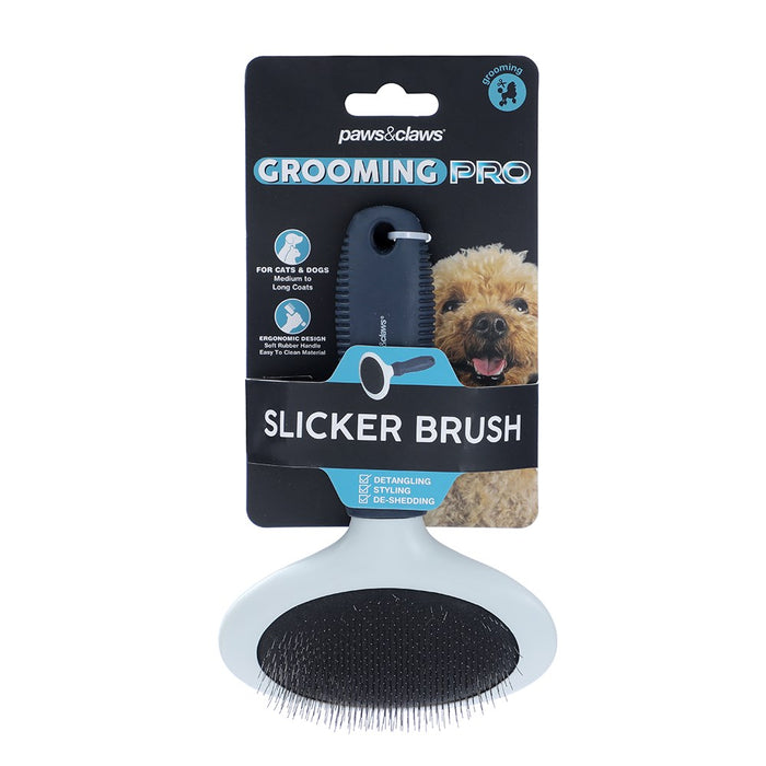 Paws & Claws GROOMING PRO PET METAL BRUSH 22.5X13X5CM