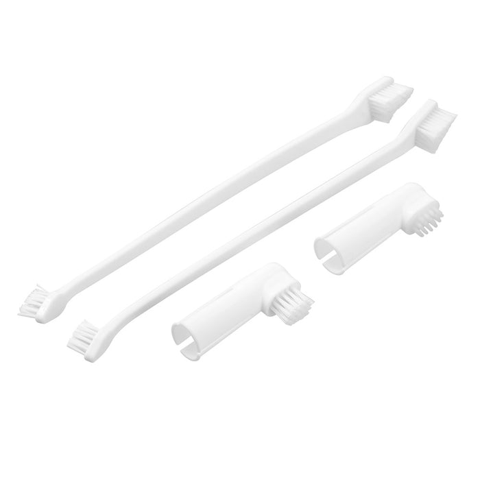 Paws & Claws PET DENTAL CARE SET 4PC TOOTHBRUSH + FINGER BRUSH