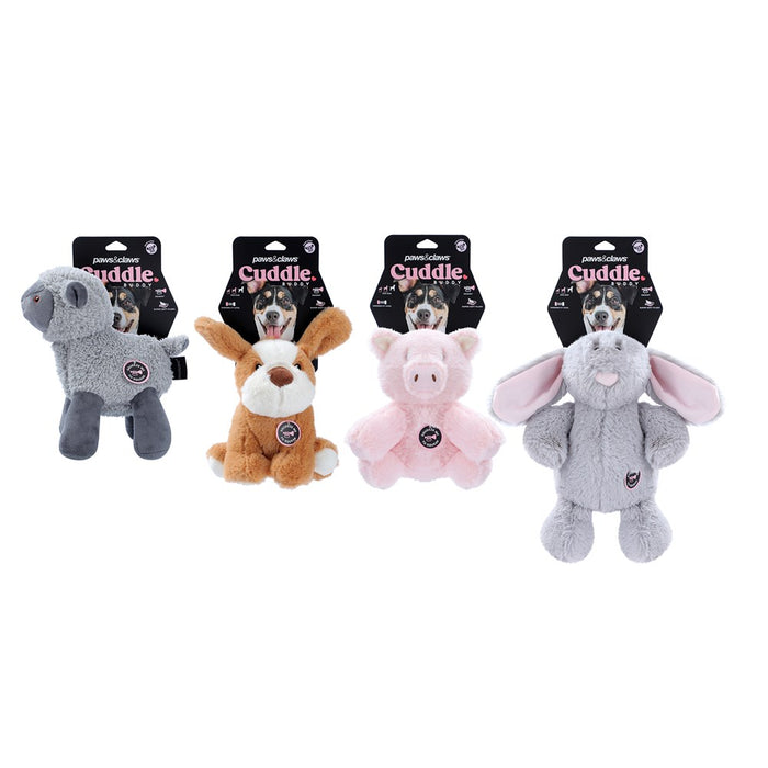 Paws & Claws CUDDLE BUDDY ANIMALS 23CM