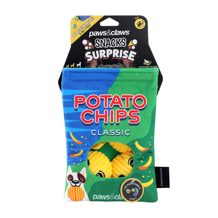 Paws & Claws SNACK SURPRISE CHIPS 20X14.5X5CM