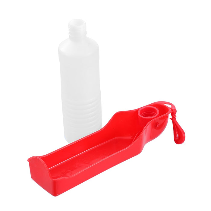 Paws & Claws PET TRAVEL WATER BOTTLE 500ML26X6X6CM