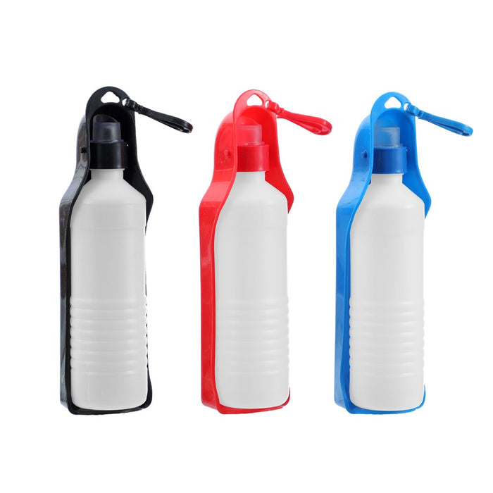 Paws & Claws PET TRAVEL WATER BOTTLE 500ML26X6X6CM