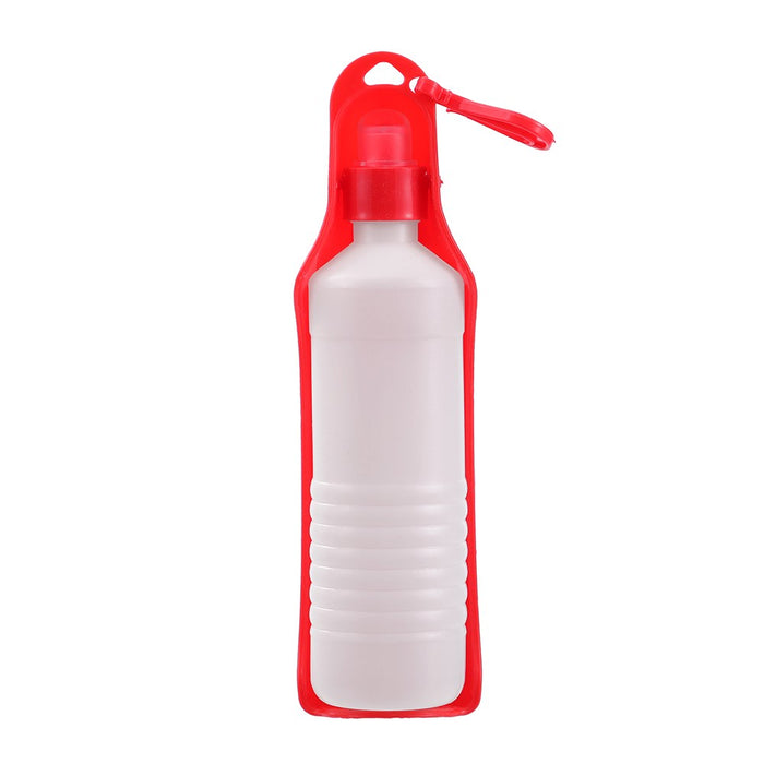 Paws & Claws PET TRAVEL WATER BOTTLE 500ML26X6X6CM