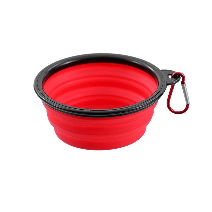 Paws & Claws COLLAPSIBLE PET TRAVEL BOWL 350ML 13X13X5.5CM