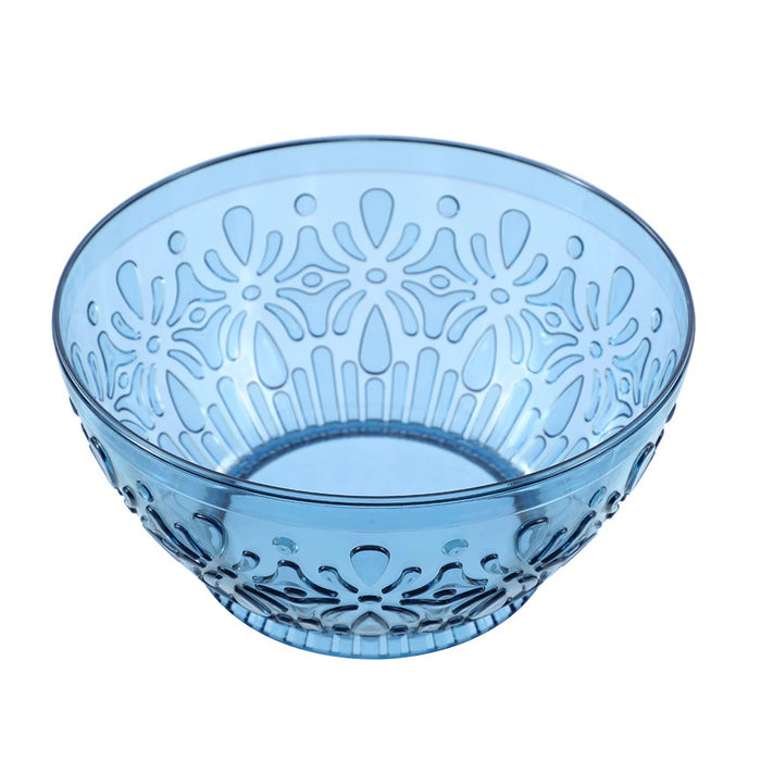 Lemon & Lime FLORAL DECO SALAD BOWL 24CM