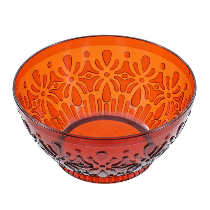 Lemon & Lime FLORAL DECO SALAD BOWL 24CM