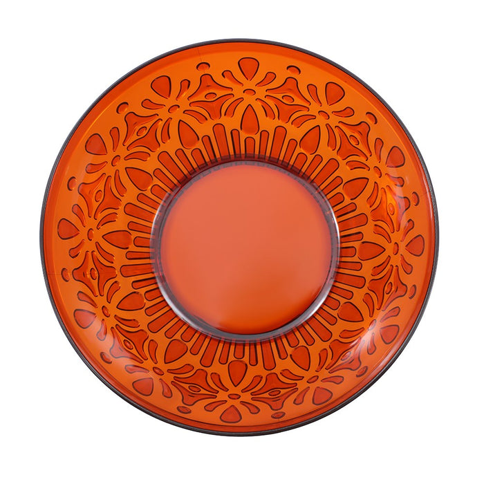 Lemon & Lime FLORAL DECO SALAD BOWL 24CM