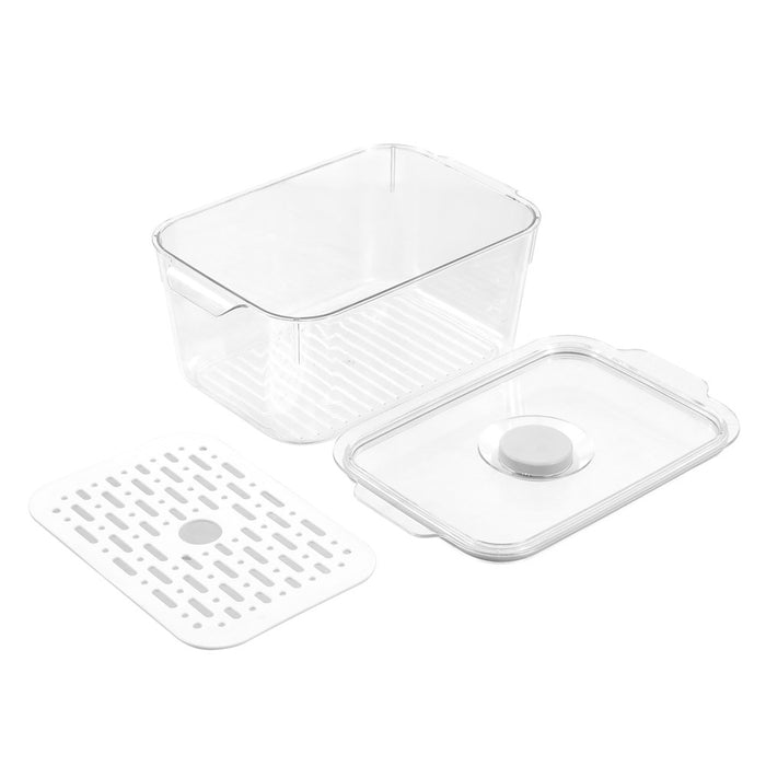 Lemon & Lime CRYSTAL GREEN SAVER FRESH STORER 2.4L 23.5X15.5X10CM