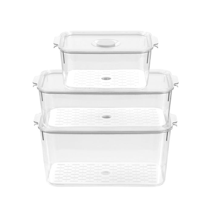 Lemon & Lime CRYSTAL GREEN SAVER FRESH STORER 2.8L 33.5X21.5X5.5CM