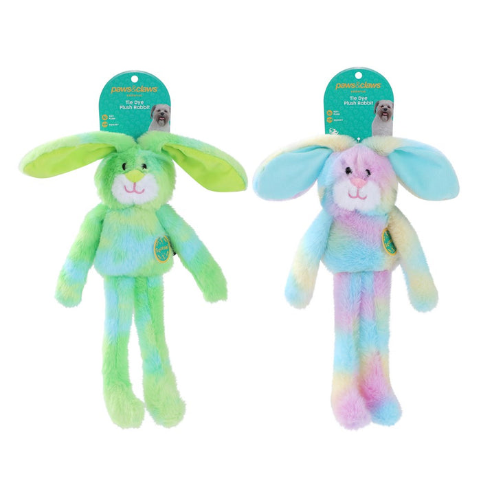 Paws & Claws TIE DYE PLUSH RABBIT 55CM 48X13X7CM