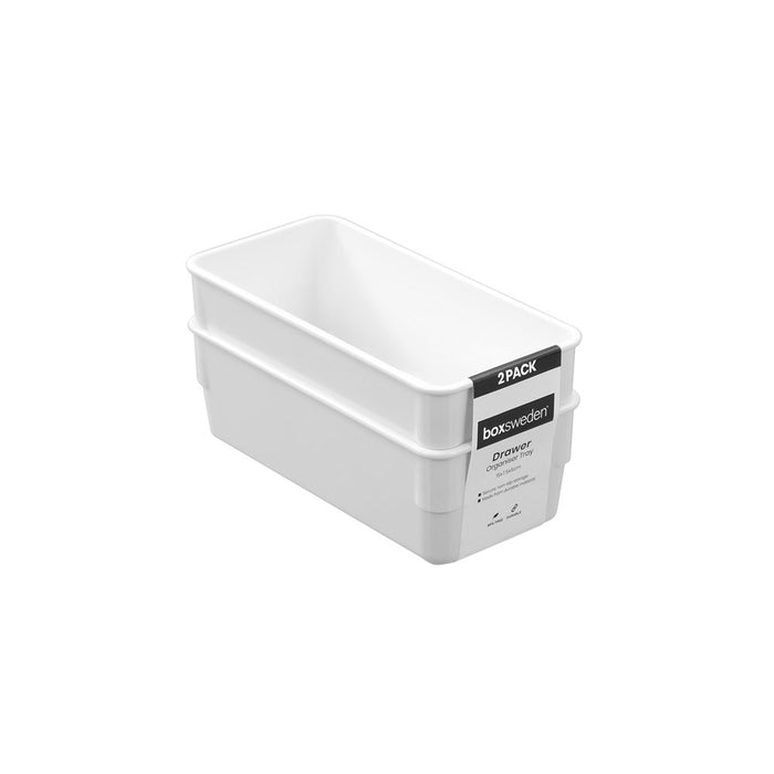 Boxsweden Drawer Organiser Tray 2Pk 15X7.5X5Cm