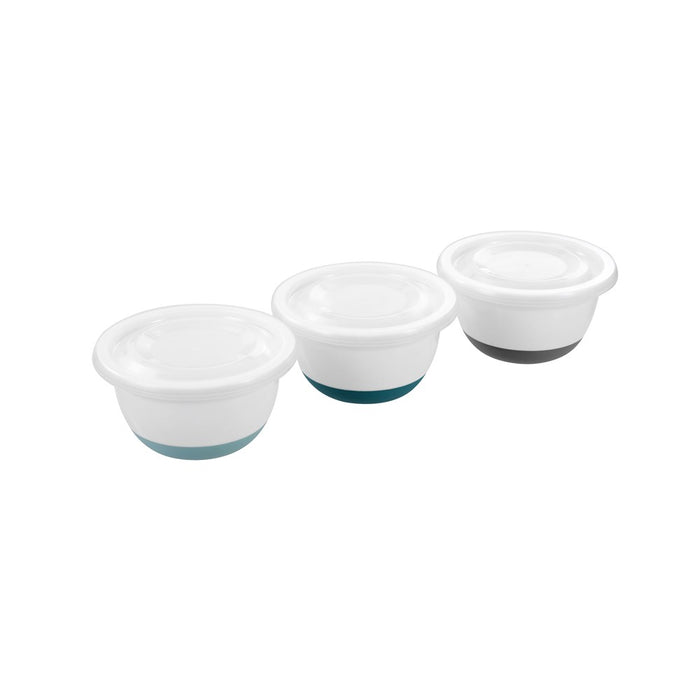 Lemon & Lime MIXING BOWL LIDDED ANTI SLIP BASE 1.4L