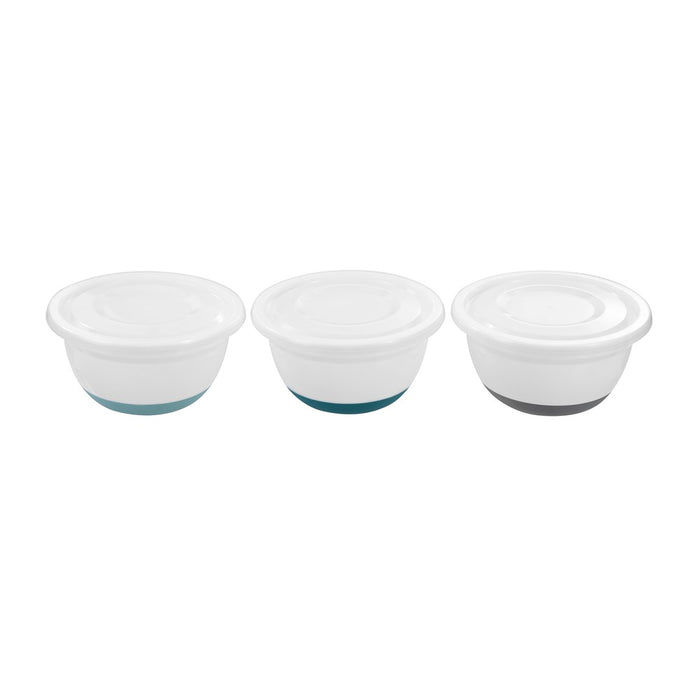 Lemon & Lime MIXING BOWL LIDDED ANTI SLIP BASE 2.7L