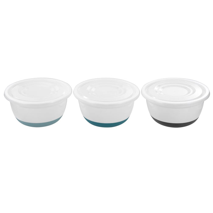 Lemon & Lime MIXING BOWL LIDDED ANTI SLIP BASE 4.5L