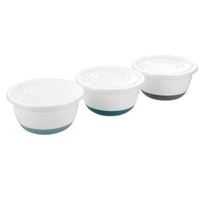 Lemon & Lime MIXING BOWL LIDDED ANTI SLIP BASE 4.5L