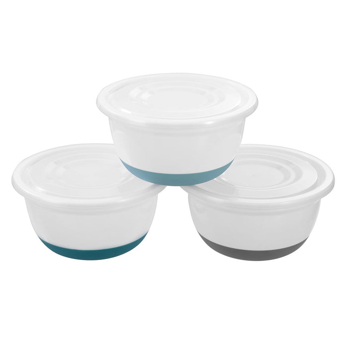 Lemon & Lime MIXING BOWL LIDDED ANTI SLIP BASE 4.5L