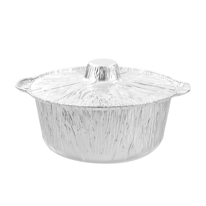 Lemon & Lime FOIL BBQ POT 3.8L 2PK 29CM 29x29x13CM