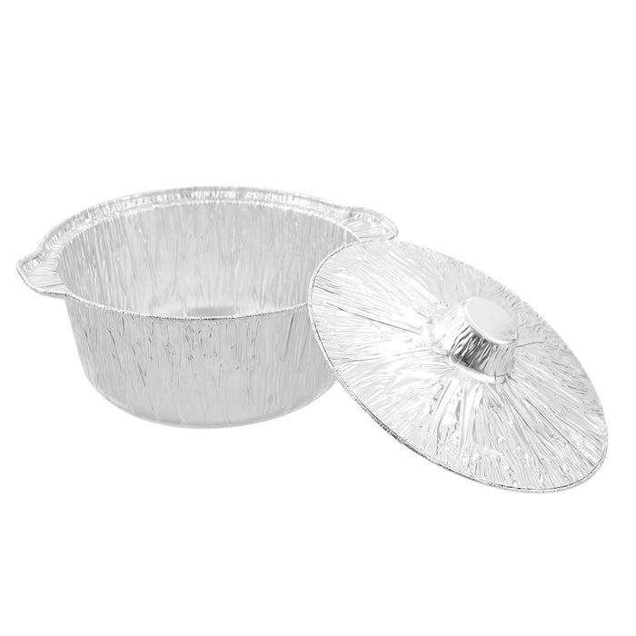 Lemon & Lime FOIL BBQ POT 3.8L 2PK 29CM 29x29x13CM