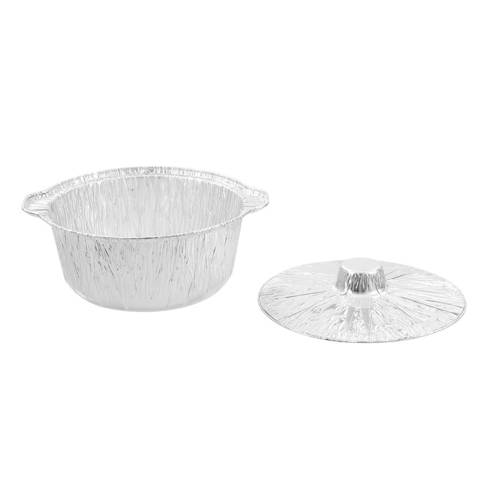 Lemon & Lime FOIL BBQ POT 3.8L 2PK 29CM 29x29x13CM