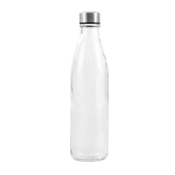 Lemon & Lime GLASS WATER BOTTLE 1L SCREW TOP