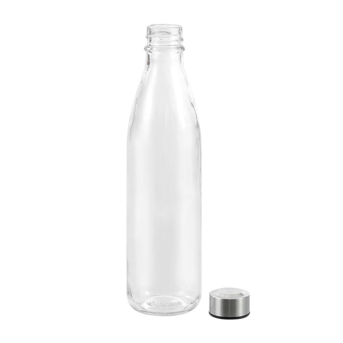 Lemon & Lime GLASS WATER BOTTLE 1L SCREW TOP
