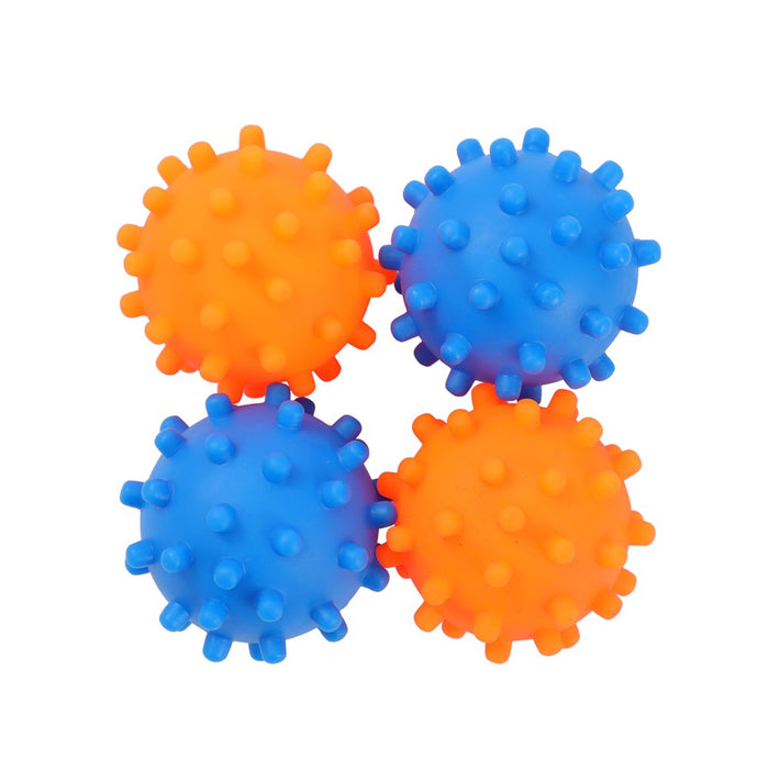 Paws & Claws VINYL BALL 4 PACK 7CM