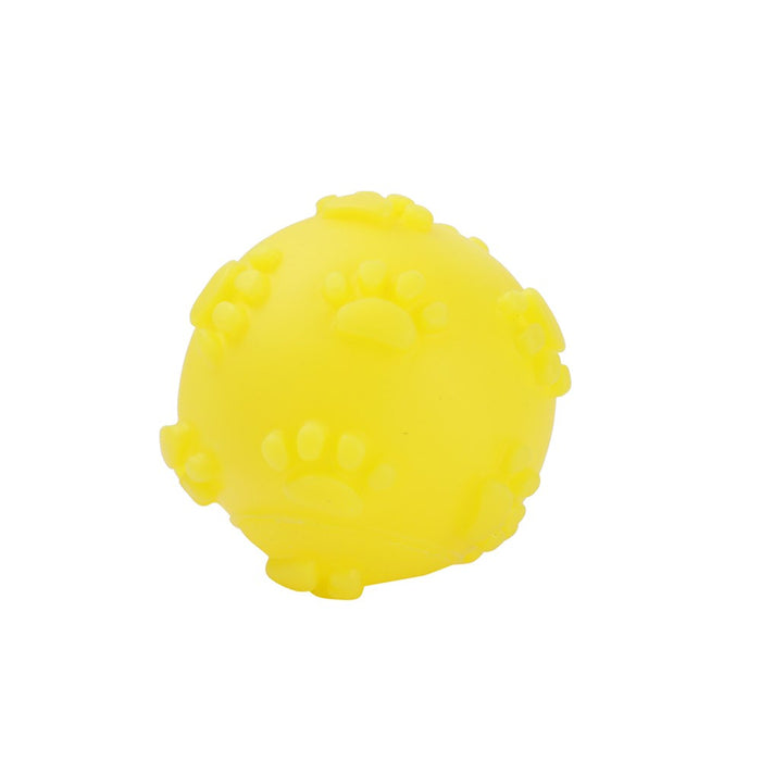 Paws & Claws VINYL BALL 4 PACK 7CM