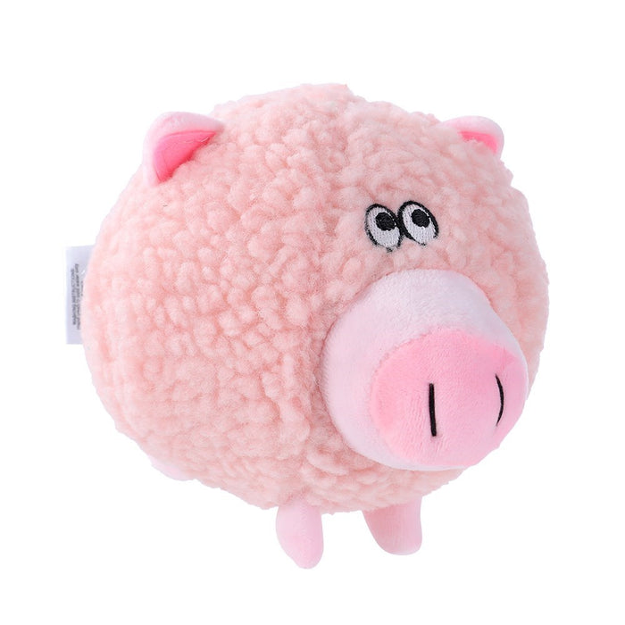 Paws & Claws PLUSH ROUND ANIMAL 18X18X18CM