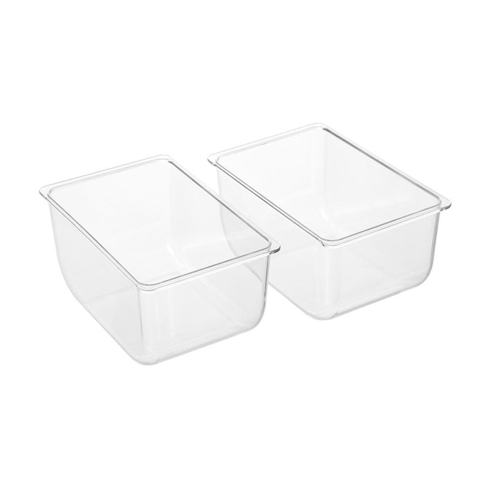 Lemon & Lime CRYSTAL 4 SECTION CHILLED SERVER FLIP LID 41X16X12.5CM