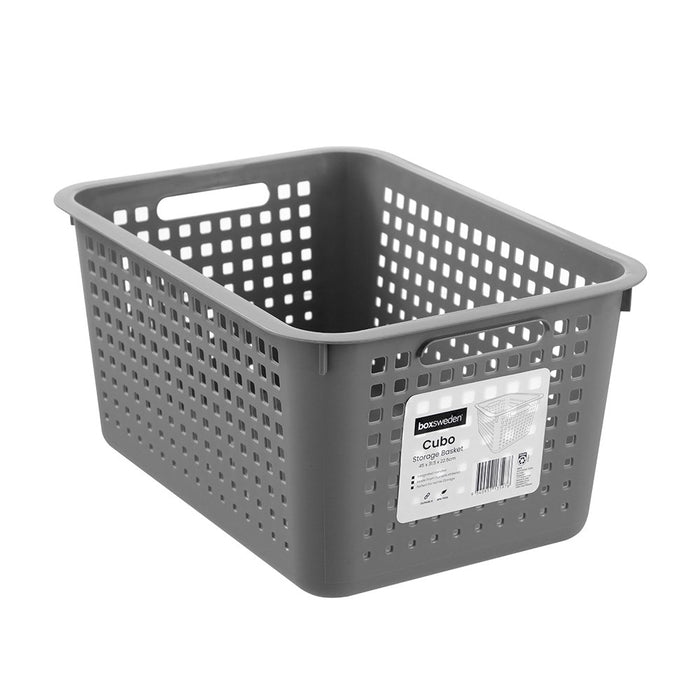 Boxsweden Cubo Storage Basket Lge 45X33X22.5Cm