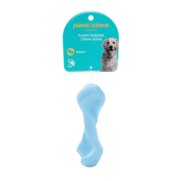 Paws & Claws TPR FOAM CHEW BONE 12.5X4.5CM