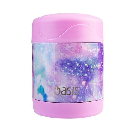 S/S D/WALL INS. FOOD FLASK 300ML GALAXY