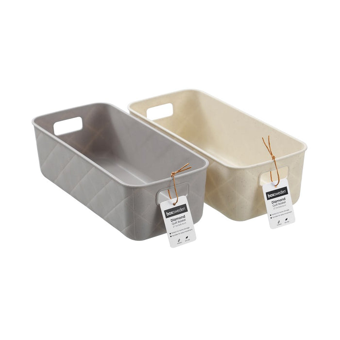 Boxsweden Diamond Quilt Tray 27.5X13X8.4Cm