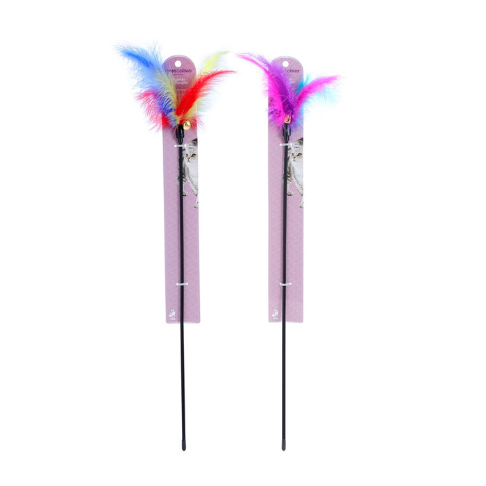 Paws & Claws FEATHER CAT TEASER 60CM