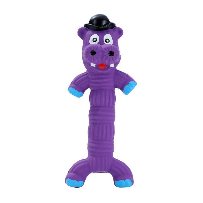 Paws & Claws FLEXIBLE FRIENDS SILLY ANIMALS LATEX PET TOY 20CM