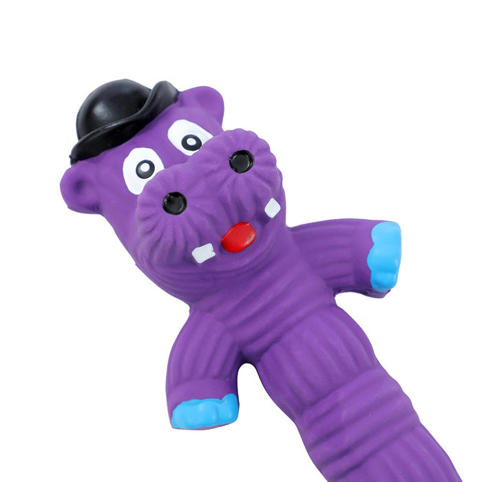 Paws & Claws FLEXIBLE FRIENDS SILLY ANIMALS LATEX PET TOY 20CM