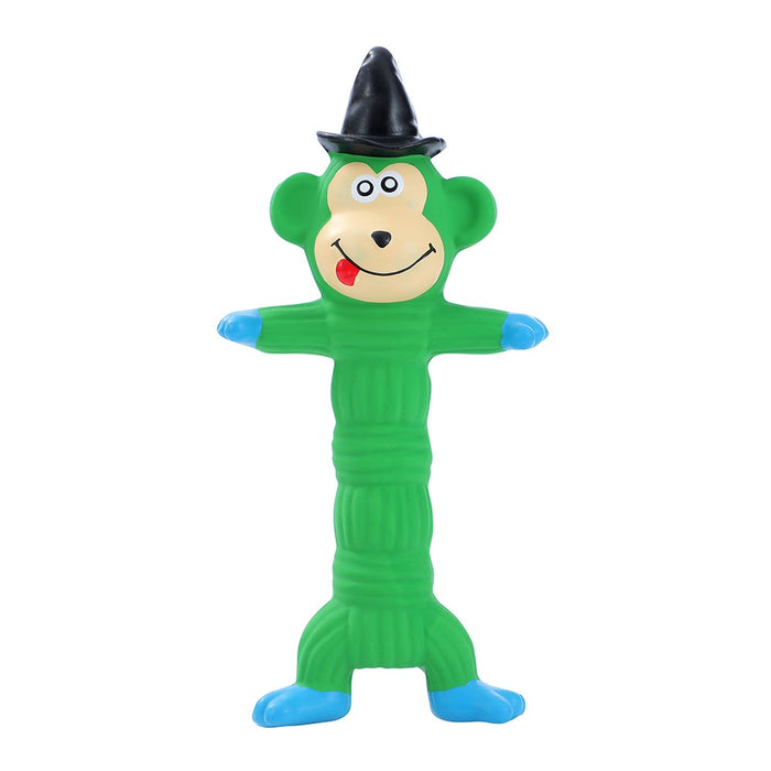 Paws & Claws FLEXIBLE FRIENDS SILLY ANIMALS LATEX PET TOY 20CM