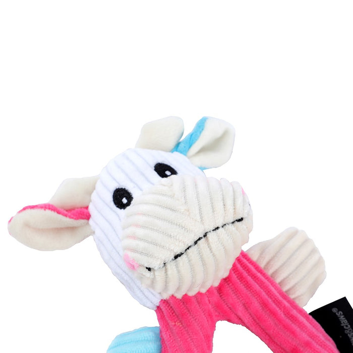 Paws & Claws PLUSH ANIMAL TUGGER 12X24X3CM