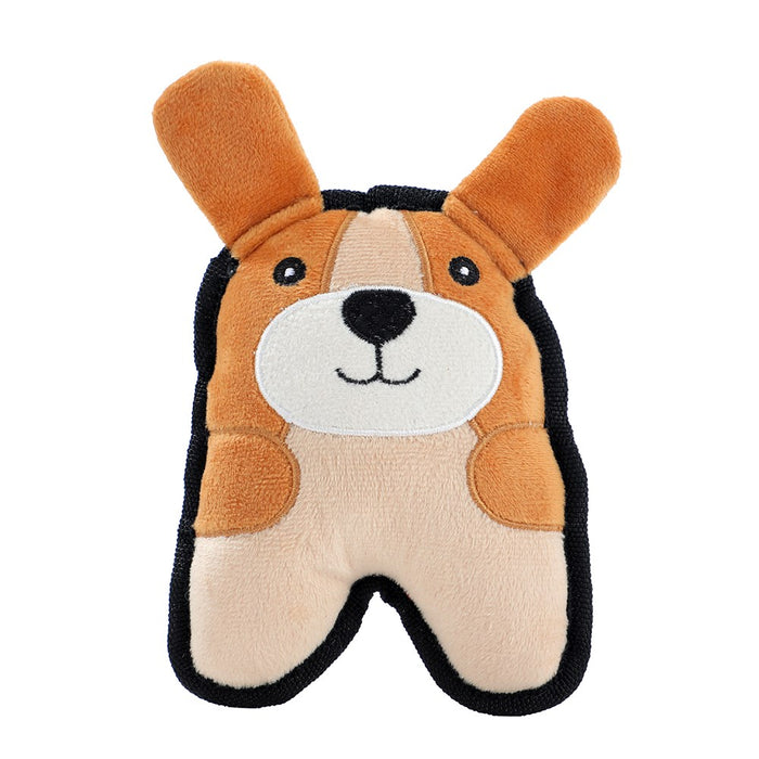 Paws & Claws TINY TUFF PLUSH SQUEAKY ANIMALS 16X10X3.5CM