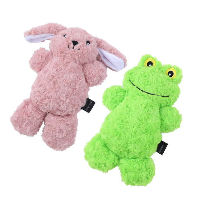 Paws & Claws SNUGGLE PLUSH FROG & RABBIT 32X21CM
